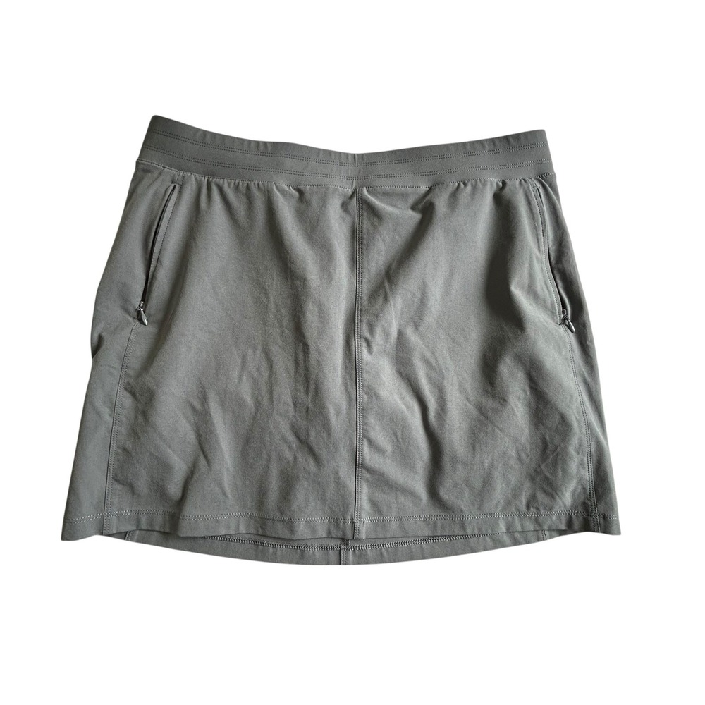 Kuhl Gray Performance Skort Built In Shorts M Hiking‎ Outdoor Travel Pocket